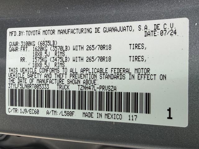 Used 2024 Toyota Tacoma 4x4 Double Cab Hybrid image 35