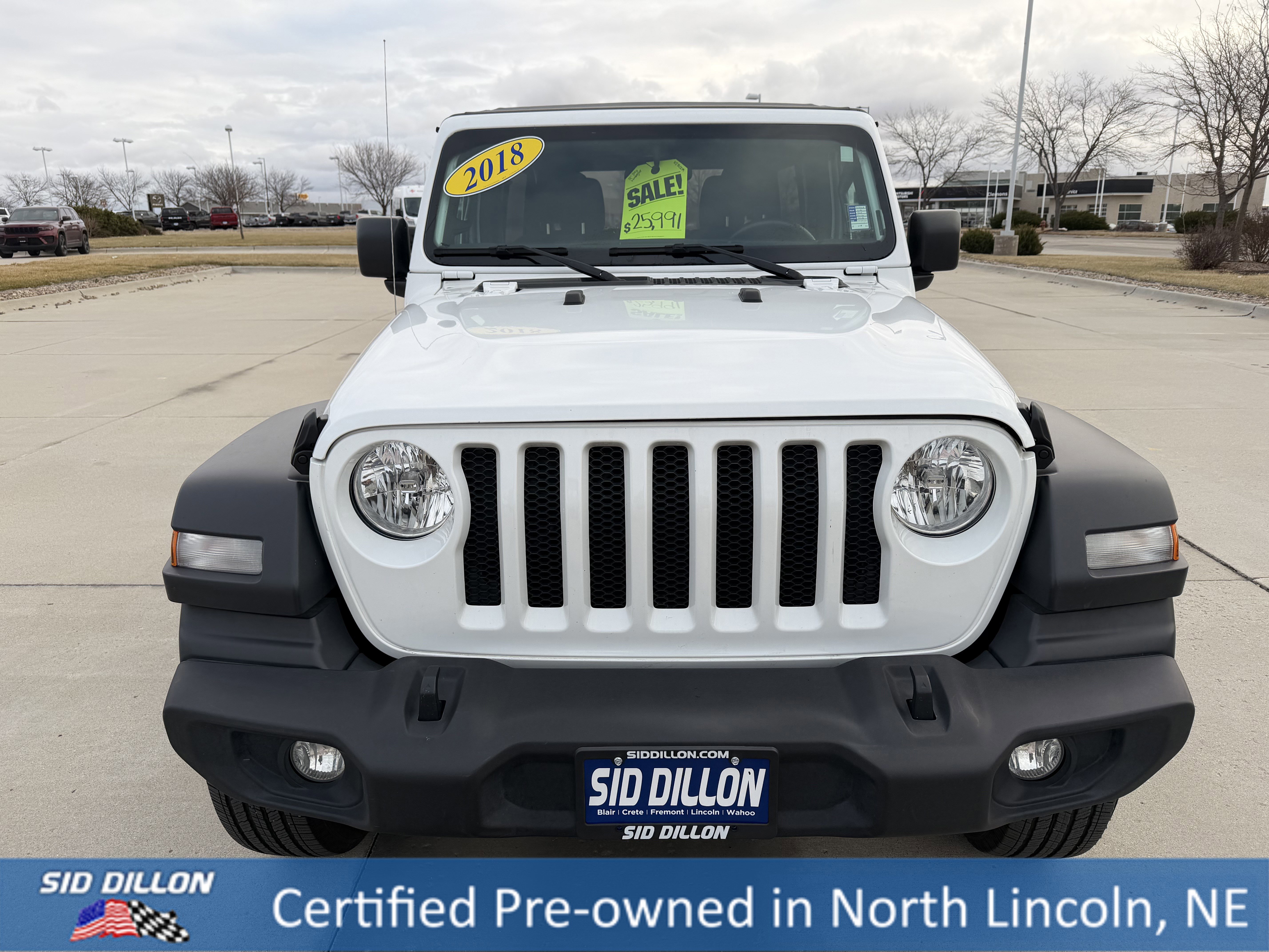 Used 2018 Jeep Wrangler Unlimited Sport S image 4