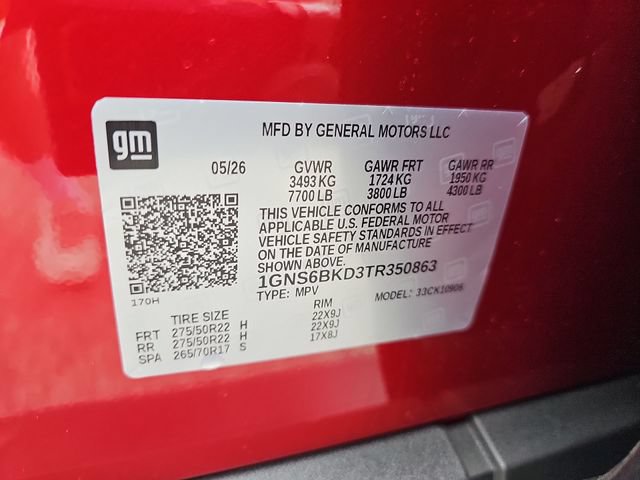 New 2026 Chevrolet Suburban LS w/ Max Trailering Package AWD/4WD image 34