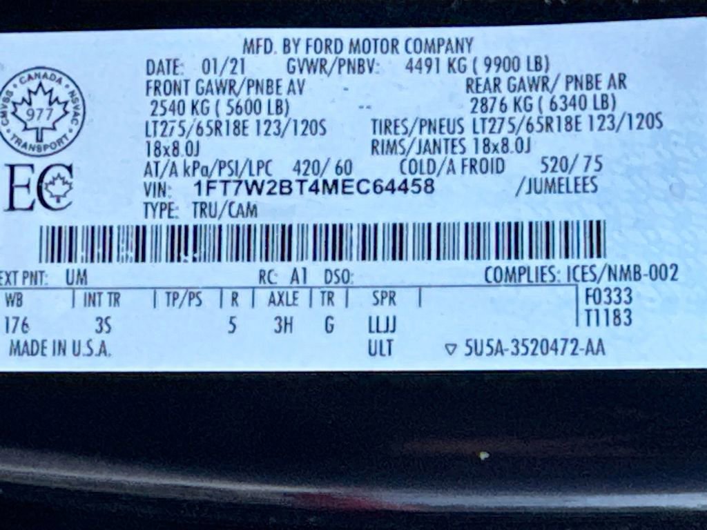 Used 2021 Ford F250 XLT AWD/4WD image 30