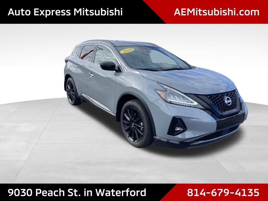 Used 2024 Nissan Murano SV w/ SV Midnight Edition Package 360° Tour