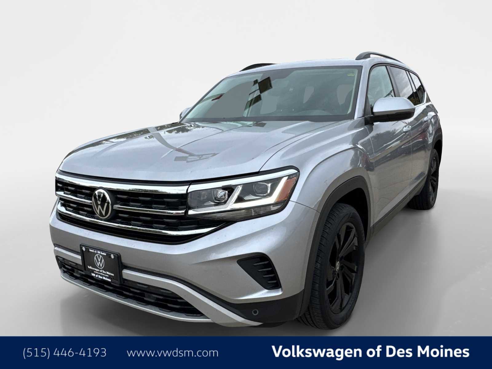 Used 2022 Volkswagen Atlas SE w/ Panoramic Sunroof Package