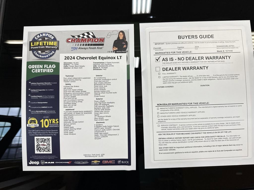 Certified 2024 Chevrolet Equinox LT image 44