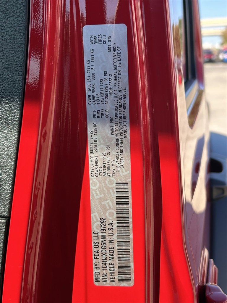 Used 2022 Jeep Wrangler Unlimited Sport image 9