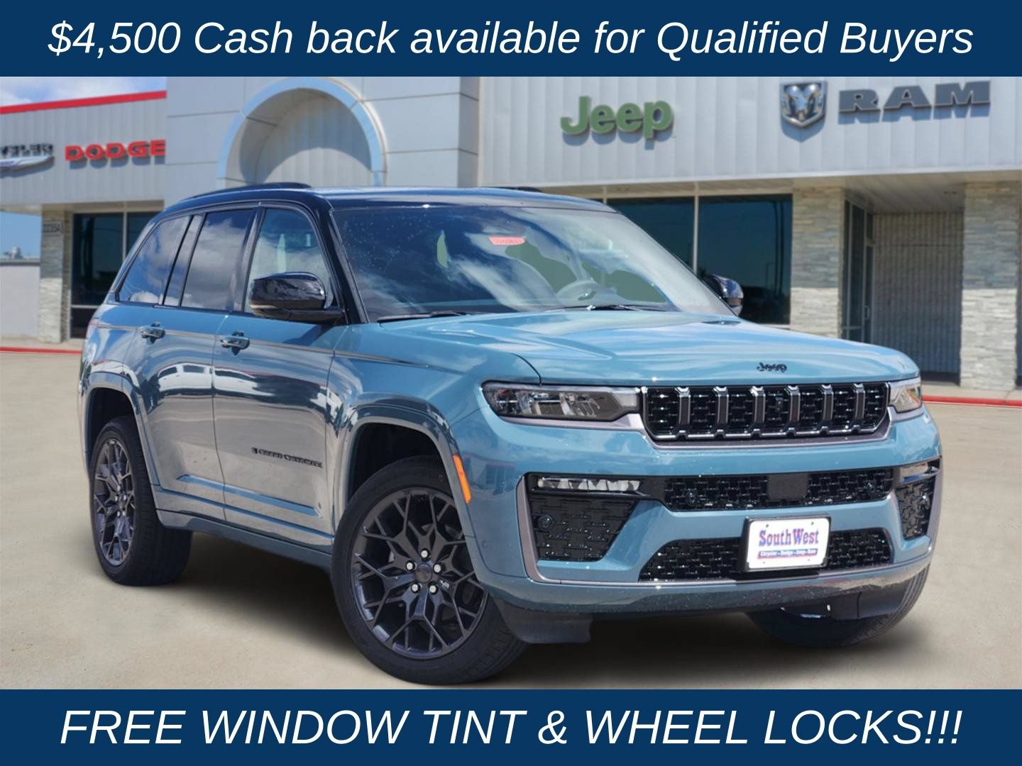 New 2026 Jeep Grand Cherokee Summit w/ Obsidian Package