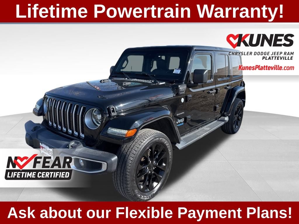 Used 2021 Jeep Wrangler Unlimited Sahara w/ Cold Weather Group image 4