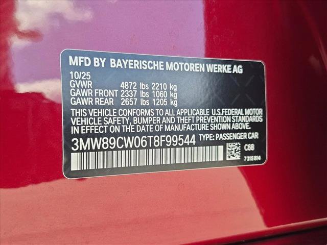 Certified 2026 BMW 330i xDrive Sedan w/ M Sport Package AWD/4WD image 26