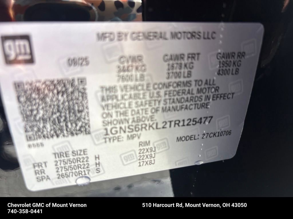 New 2026 Chevrolet Tahoe RST image 32