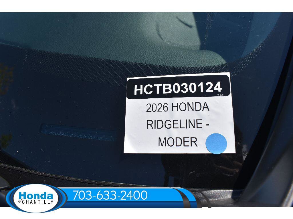 New 2026 Honda Ridgeline RTL image 34