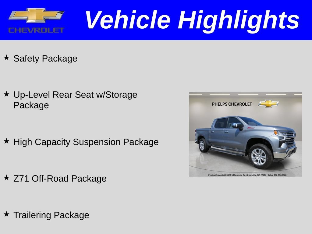 Certified 2023 Chevrolet Silverado 1500 LTZ AWD/4WD image 3
