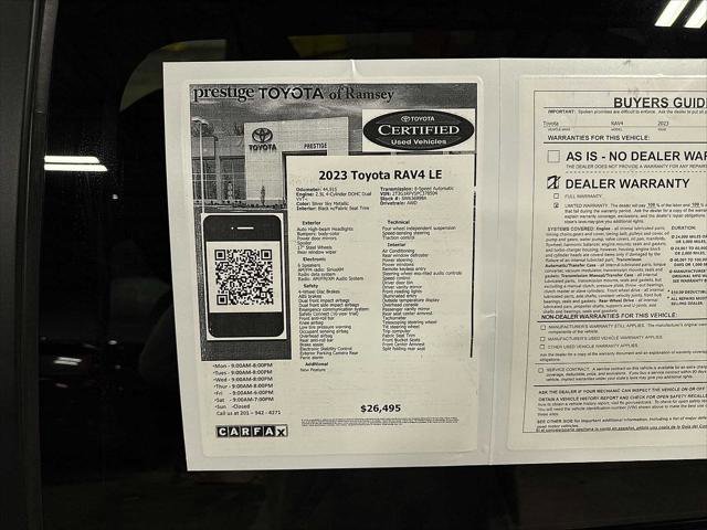 Certified 2023 Toyota RAV4 LE image 13