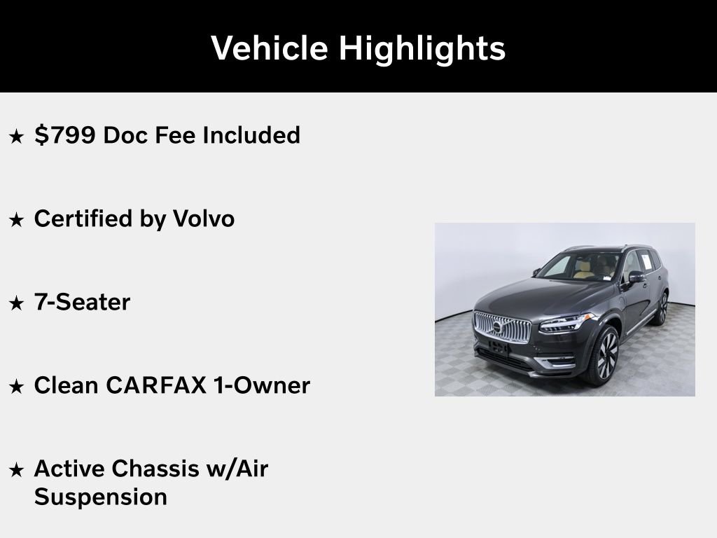 Certified 2024 Volvo XC90 T8 Ultimate AWD/4WD image 5