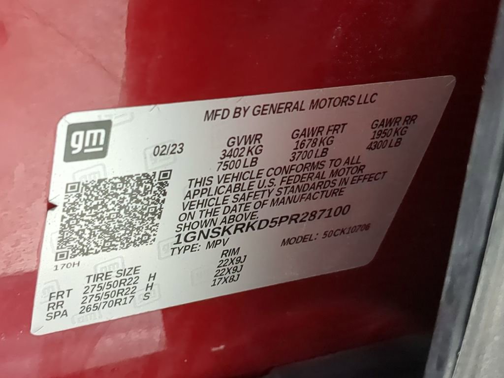 Used 2023 Chevrolet Tahoe RST w/ Luxury Package image 51