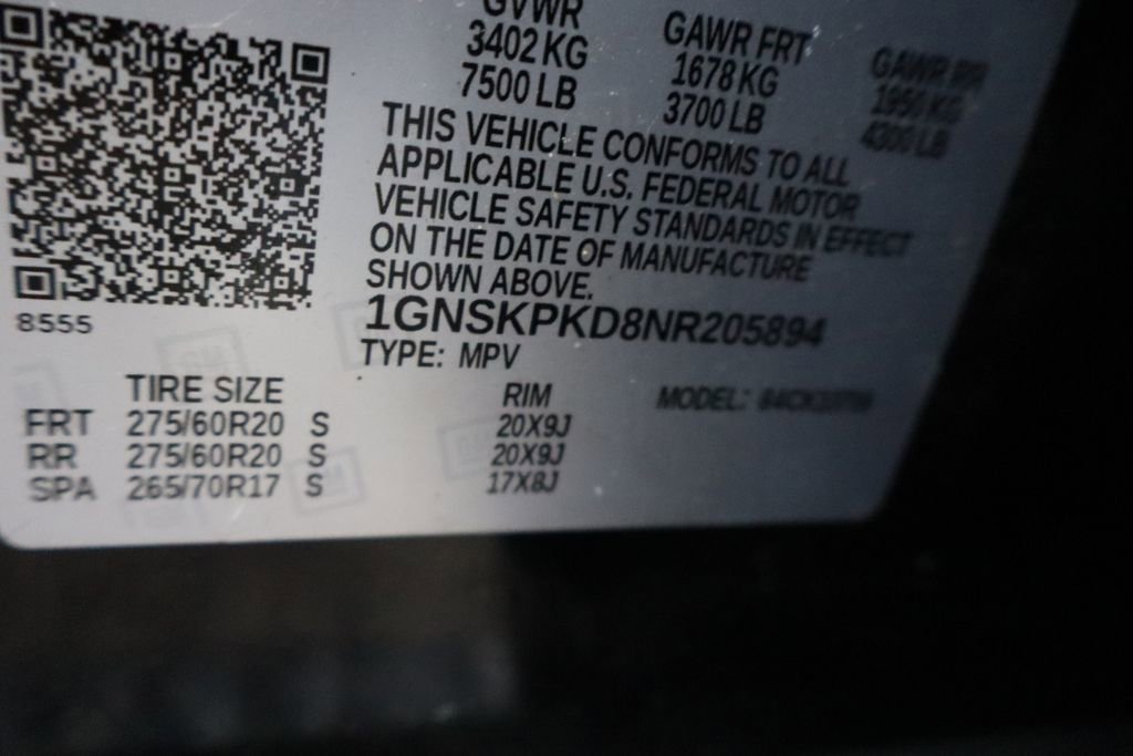 Used 2022 Chevrolet Tahoe Z71 w/ Luxury Package image 39