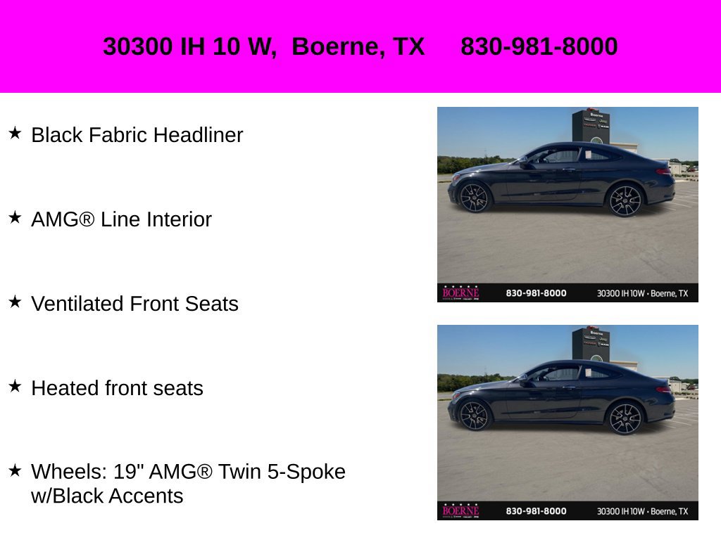 Used 2021 Mercedes-Benz C 300 4MATIC Coupe image 18