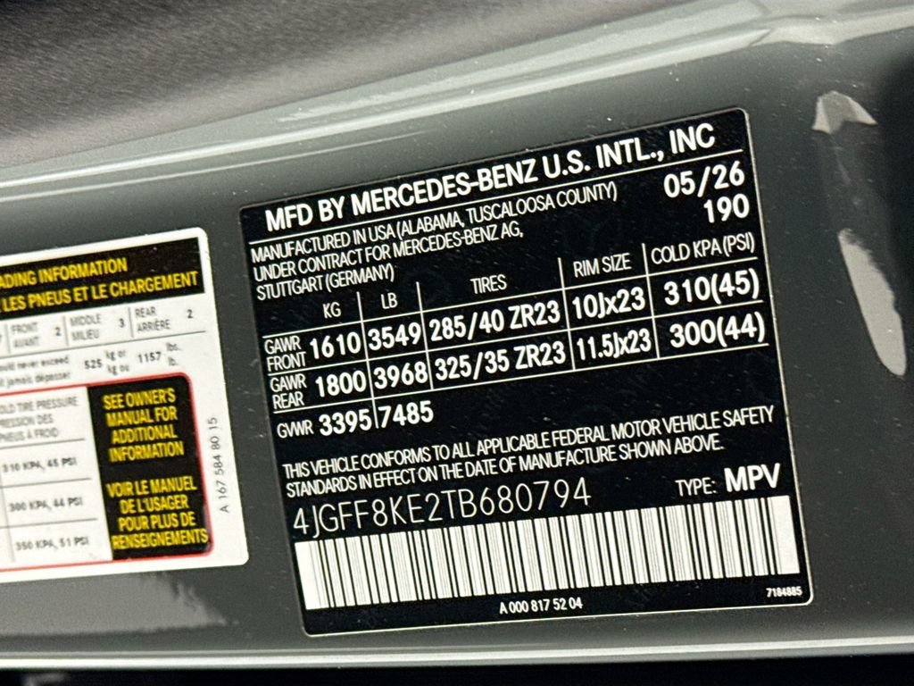 New 2026 Mercedes-Benz GLS 63 AMG 4MATIC image 34