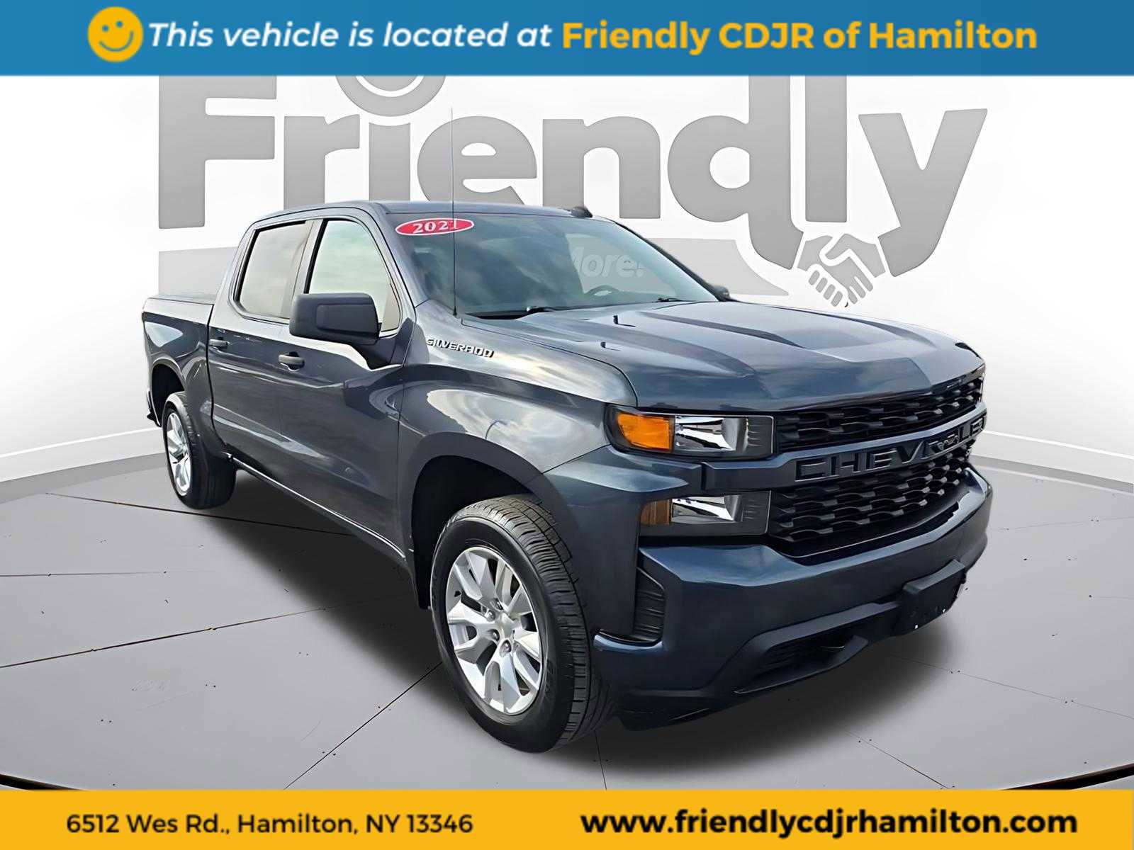 Used 2021 Chevrolet Silverado 1500 Custom image 3