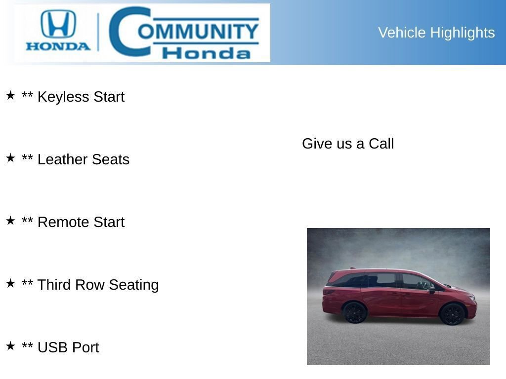 Used 2025 Honda Odyssey Sport-L image 8