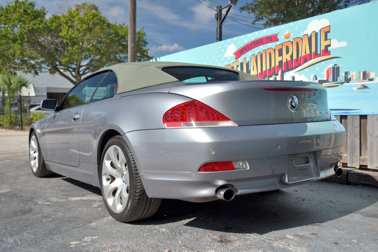 Used 2005 BMW 645Ci Convertible RWD image 8