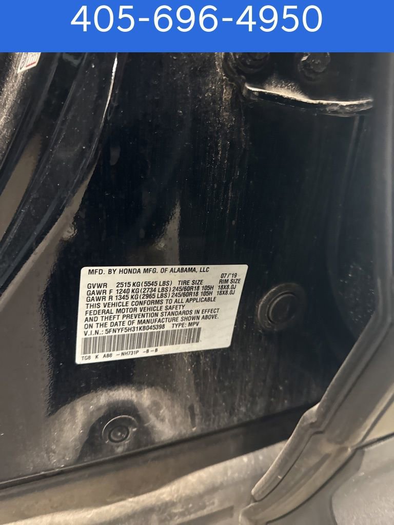 Used 2019 Honda Pilot EX image 6