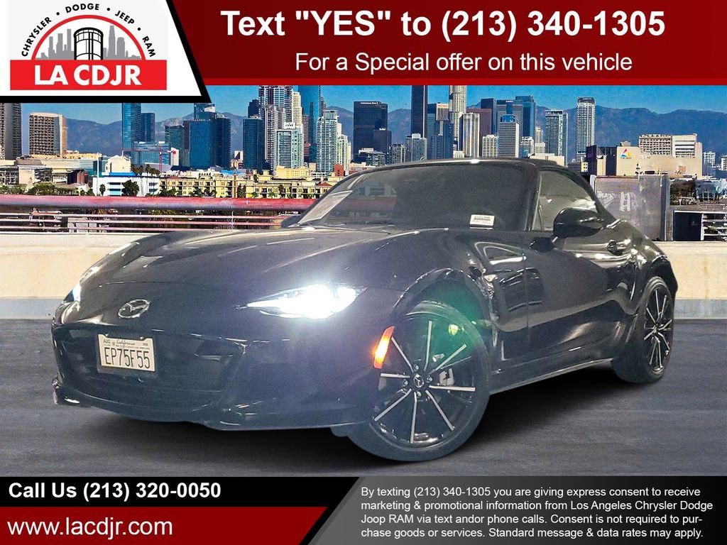 Used 2026 MAZDA MX-5 Miata Grand Touring w/ Weather Package