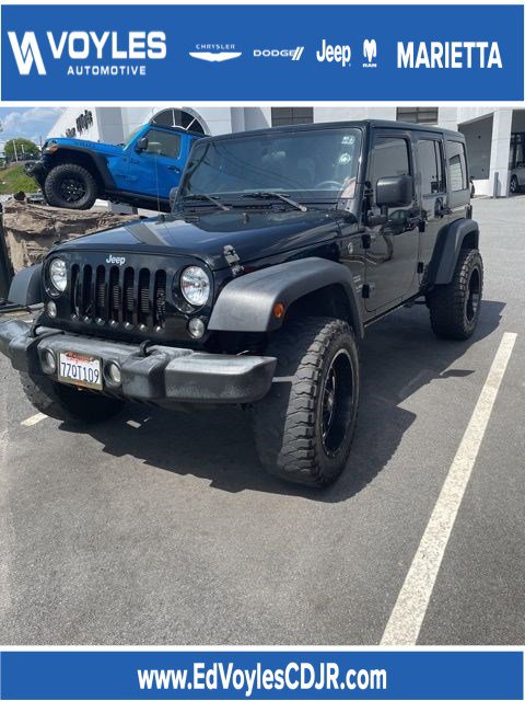Used 2017 Jeep Wrangler Unlimited Sport w/ Connectivity Group AWD/4WD image 1