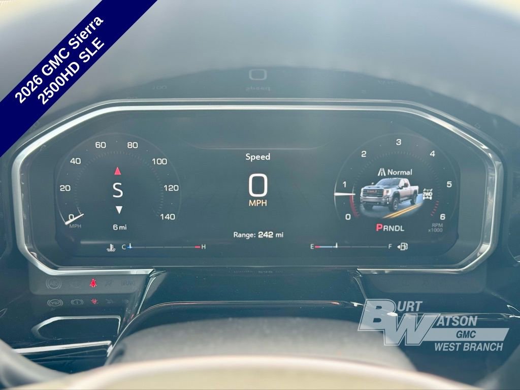 New 2026 GMC Sierra 2500 SLE w/ SLE Value Package; image 19