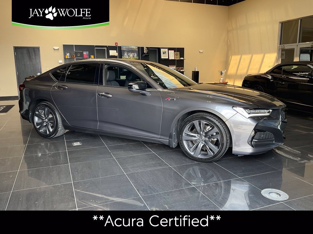Certified 2022 Acura TLX w/ A-SPEC Package AWD/4WD image 1