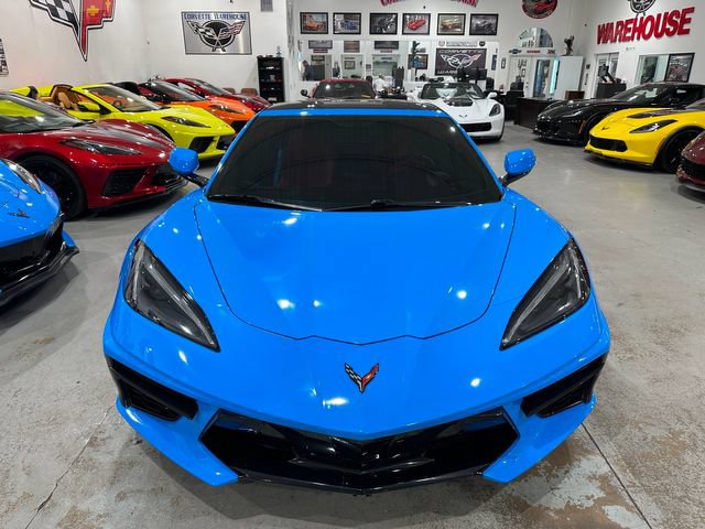 Used 2021 Chevrolet Corvette Stingray Coupe w/ Engine Appearance Package RWD image 25