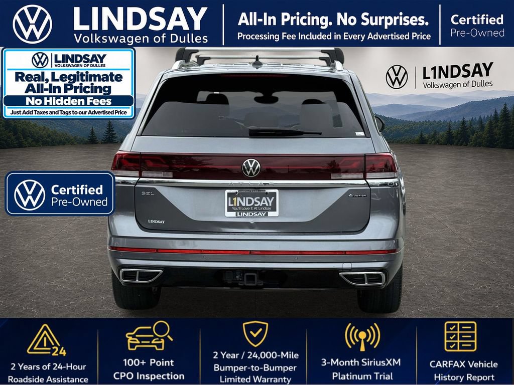 Certified 2024 Volkswagen Atlas SEL Premium R-Line AWD/4WD image 6