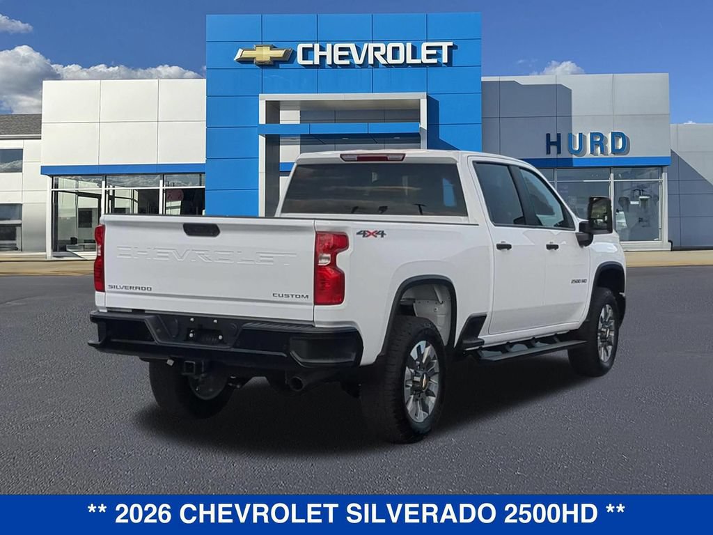New 2026 Chevrolet Silverado 2500 Custom w/ Custom Value Package AWD/4WD image 4