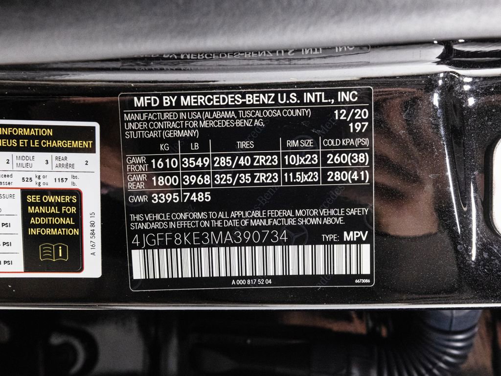 Certified 2021 Mercedes-Benz GLS 63 AMG 4MATIC image 43