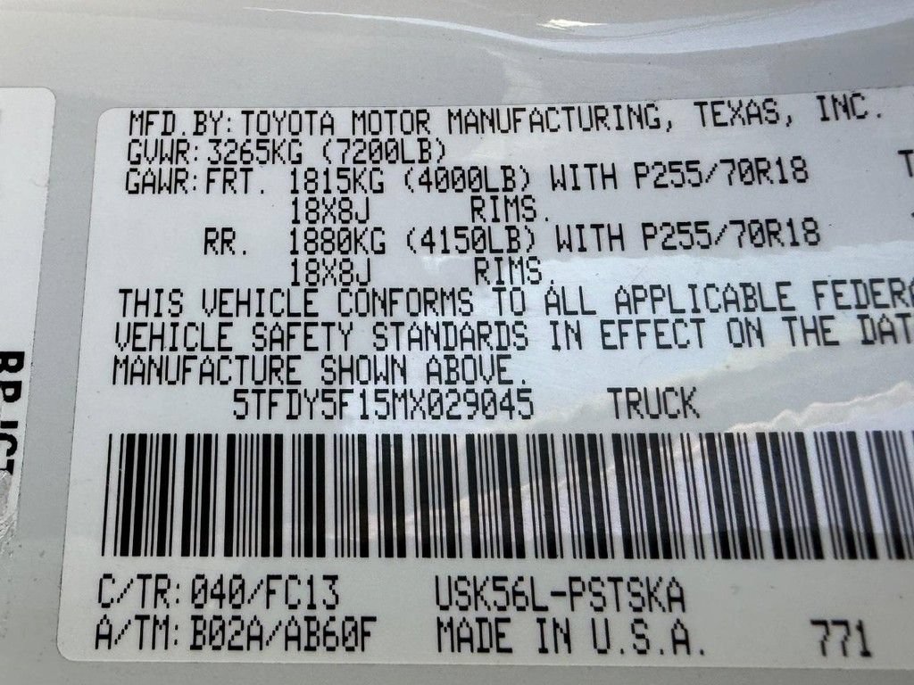 Used 2021 Toyota Tundra SR5 AWD/4WD image 31