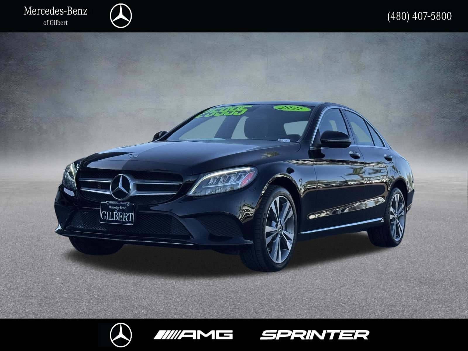 Used 2021 Mercedes-Benz C 300 4MATIC Sedan w/ Premium Package image 1