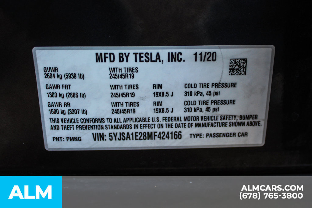 Used 2021 Tesla Model S Long Range AWD/4WD image 39