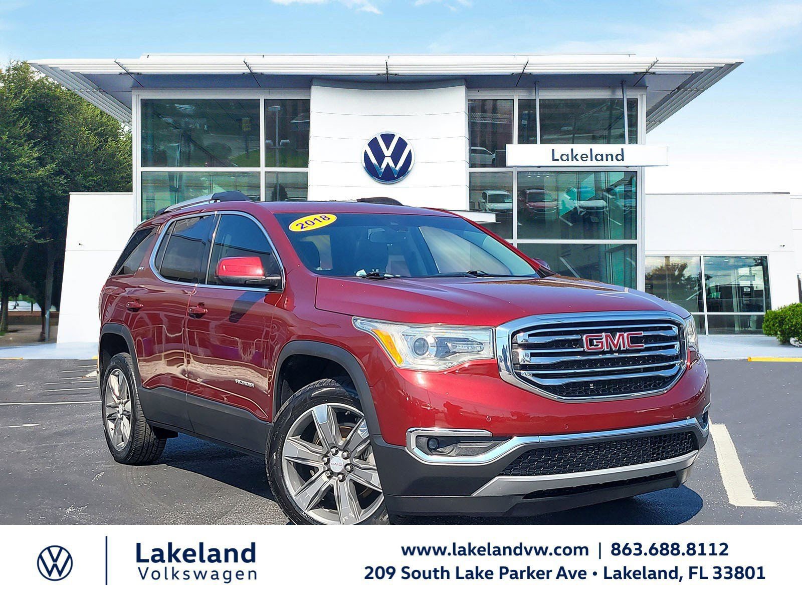 Used 2018 GMC Acadia SLT