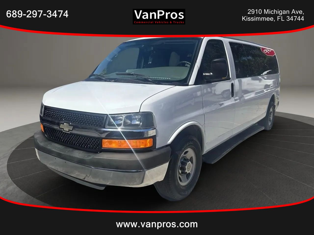 Used 2012 Chevrolet Express 3500 LT w/ LT Preferred Equipment Group