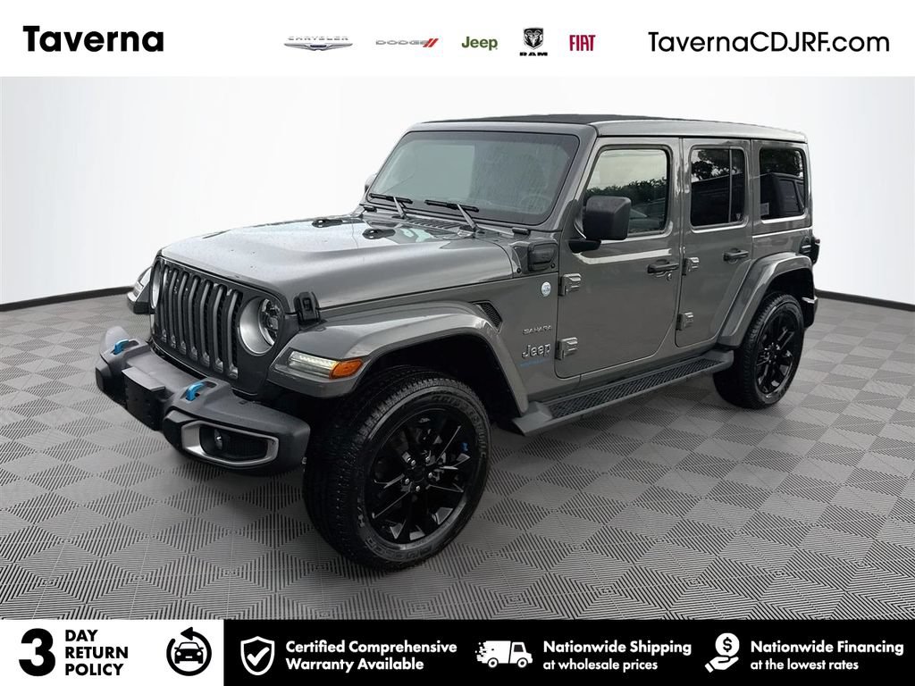 Certified 2023 Jeep Wrangler Unlimited Sahara w/ Cold Weather Group