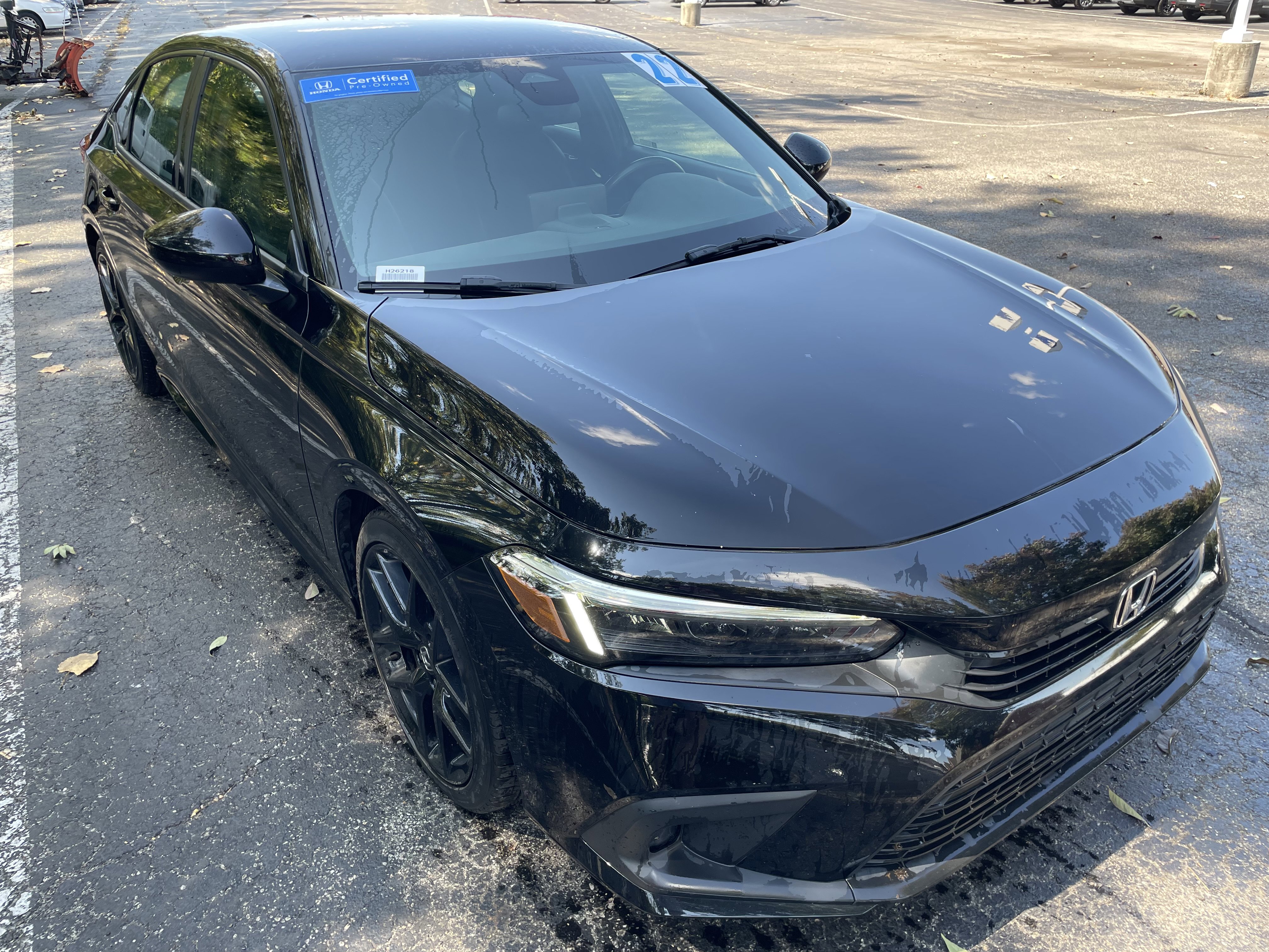 Certified 2022 Honda Civic Sport