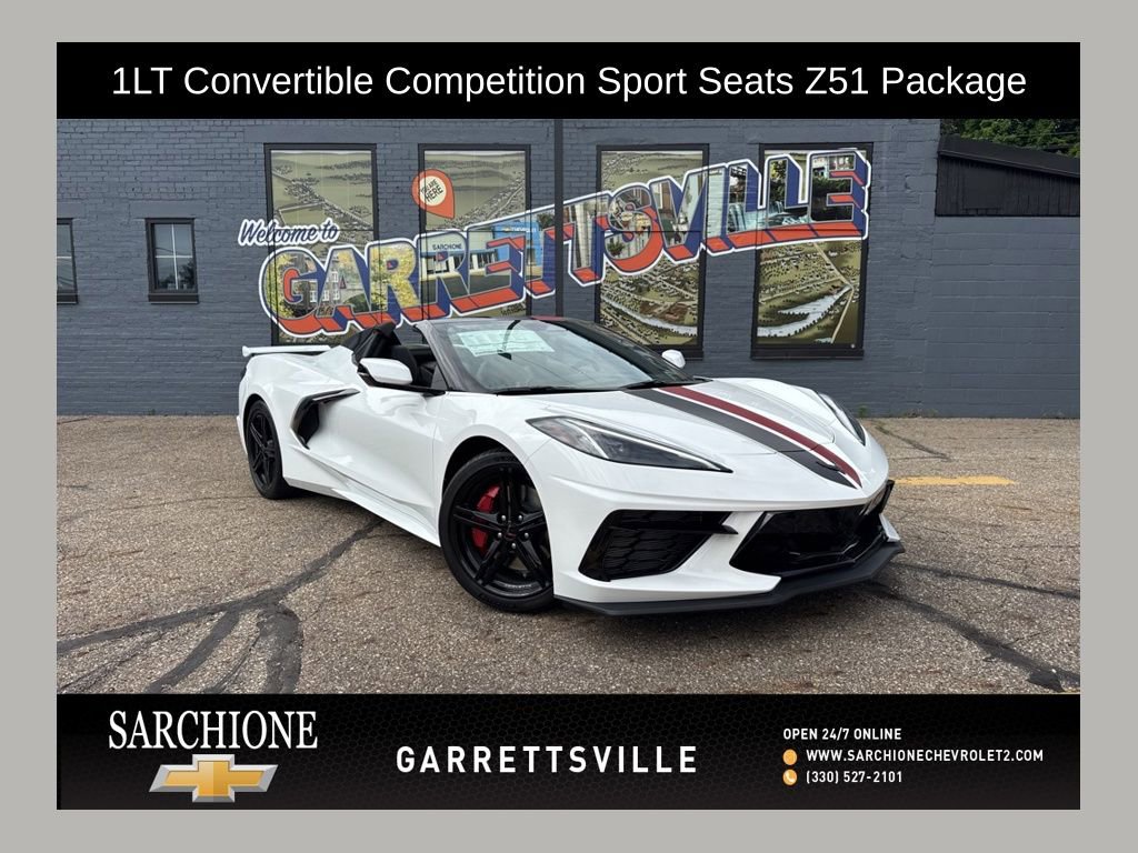 New 2026 Chevrolet Corvette Stingray Convertible w/ Z51 Performance Package RWD video 1