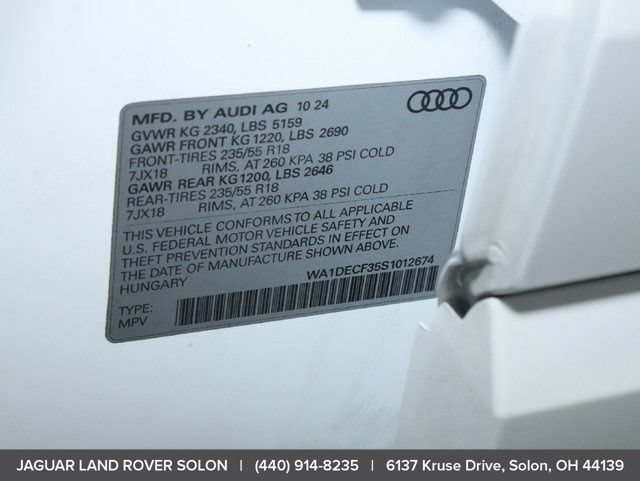 Used 2025 Audi Q3 2.0T Premium AWD/4WD image 47
