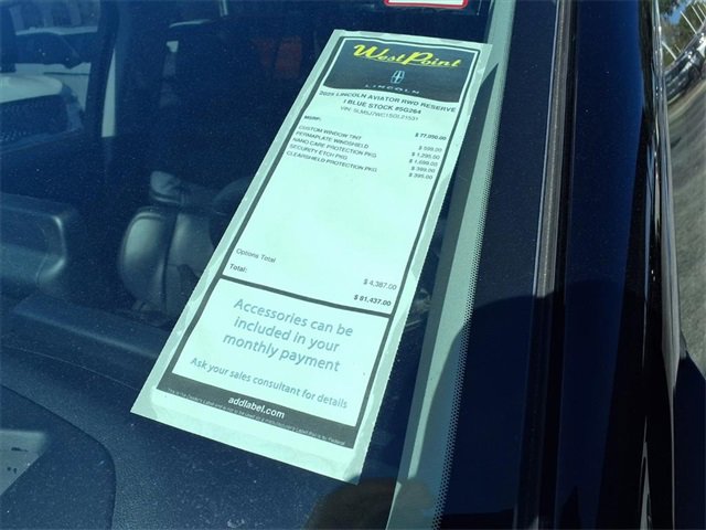 New 2025 Lincoln Aviator Reserve w/ Luxury Package image 5