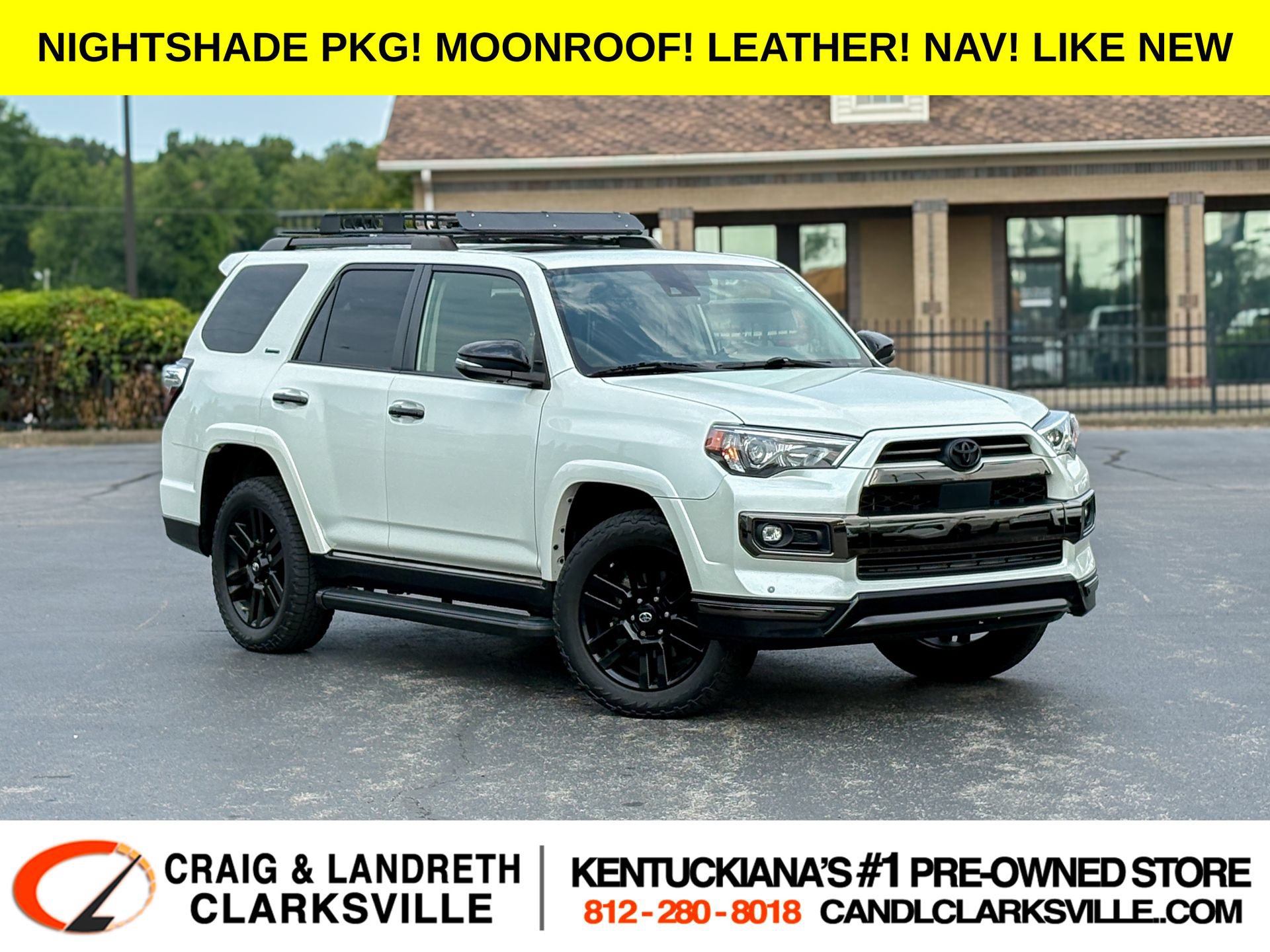 Used 2021 Toyota 4Runner Nightshade AWD/4WD image 1