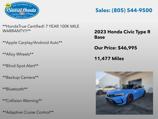 Used 2023 Honda Civic Type R image 6