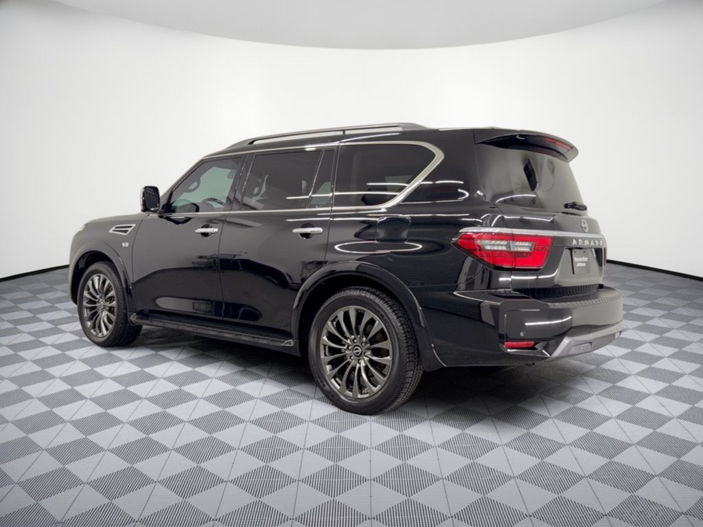 Used 2021 Nissan Armada Platinum w/ Captain's Chairs Package RWD image 3