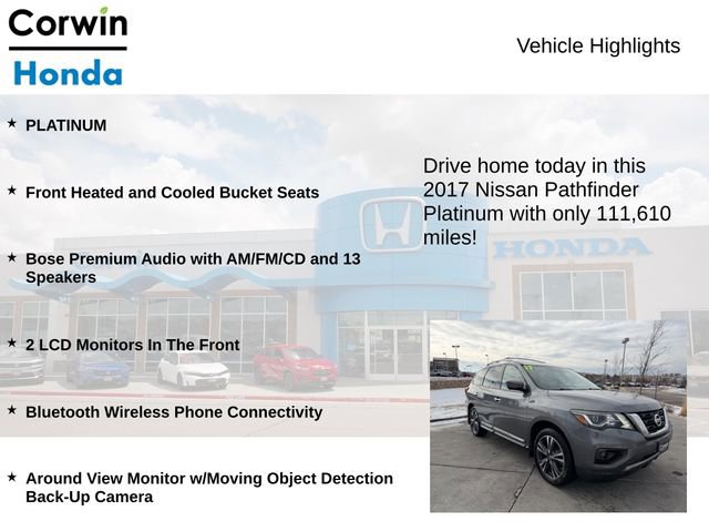 Used 2017 Nissan Pathfinder Platinum image 6