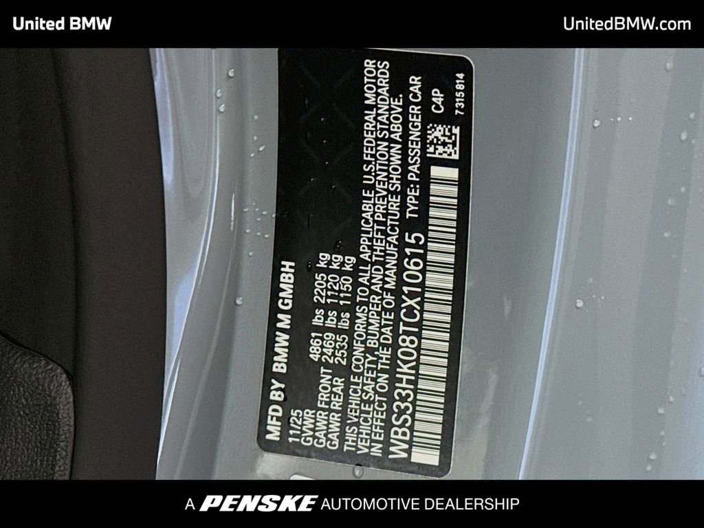 Used 2026 BMW M4 xDrive Competition w/ Parking Assistance Package AWD/4WD image 14