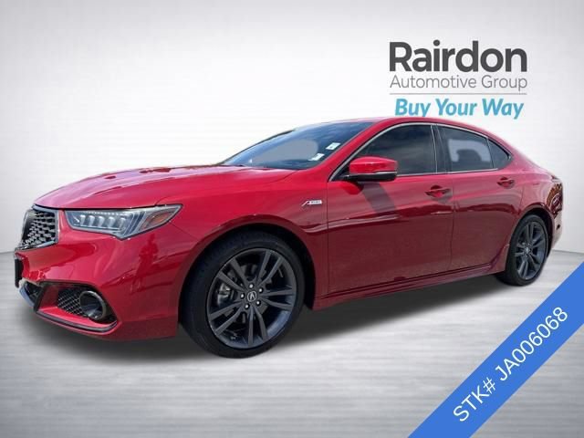 Used 2018 Acura TLX V6 w/ Technology & A-SPEC Pkg AWD/4WD image 3