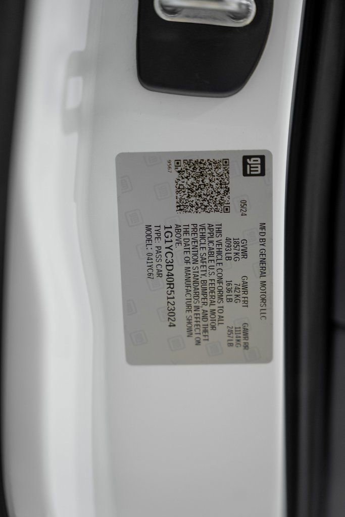 Used 2024 Chevrolet Corvette Stingray Premium Conv w/ 3LT image 57