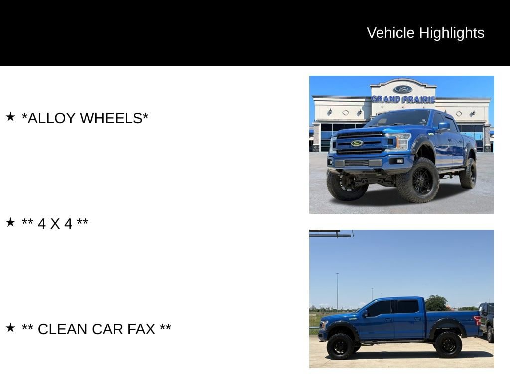 Used 2018 Ford F150 XLT w/ Equipment Group 302A Luxury AWD/4WD image 4